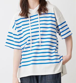 Viola e Viola（ヴィオラ エ ヴィオラ）の「綿１００％ゆるパーカープルオーバー（カットソー）」｜詳細画像