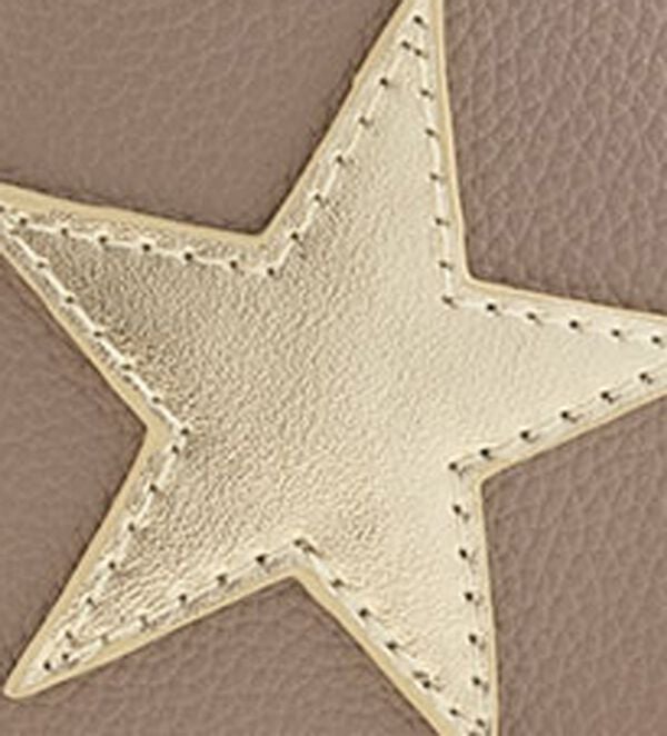BELLUNA（ベルーナ）の「きらめく星モチーフ手提げバッグ（ハンドバッグ）」｜詳細画像
