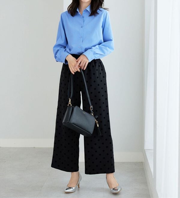 BELLUNA（ベルーナ）の「《快適Ｌａｂ．》イージーケア！コットンタッチシャツ（シャツ）」｜詳細画像