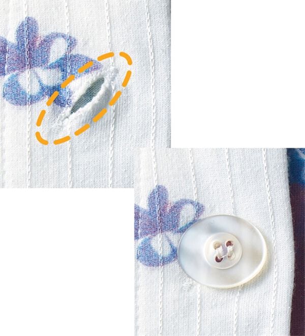 「【２着組】小柄さんにピッタリ涼やかパジャマ（パジャマ・ルームウェア）」｜詳細画像