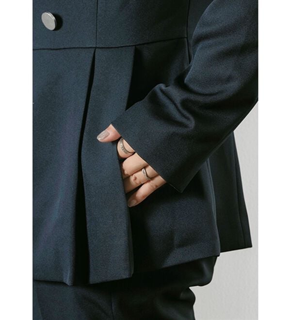 BELLUNA（ベルーナ）の「【Taiyouさんコラボ】＜セットアップ対応＞ペプラムジャケット（その他ジャケット）」｜詳細画像