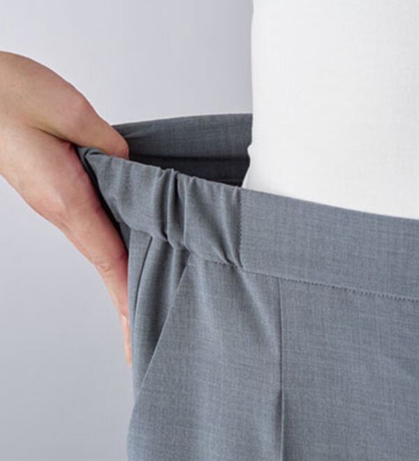 BELLUNA（ベルーナ）の「＜爽楽＞ストレッチワイドパンツ（フルレングスパンツ）」｜詳細画像