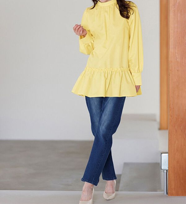 RANAN（ラナン）の「機能付！前後２ＷＡＹティアードシャツチュニック（チュニック）」｜詳細画像