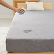 iellio（イエリオ）の「防水ＢＯＸシーツ＜ボックスシーツ・洗える＞（ボックスシーツ・ベッドシーツ）」