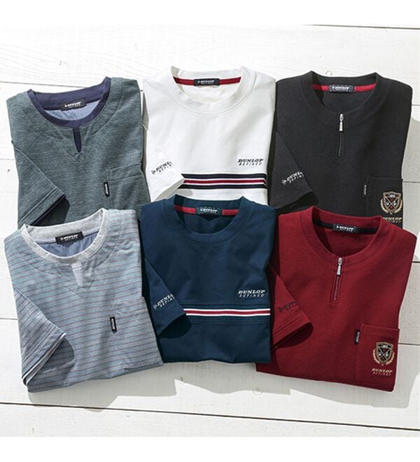 「＜ダンロップ・リファインド＞大人のＴシャツコレクション（メンズＴシャツ）」｜詳細画像