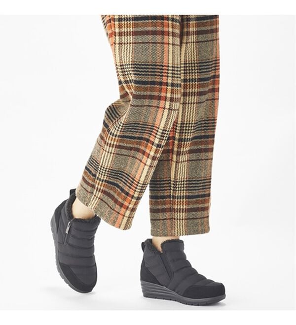 ルフラン（ルフラン）の「あったかキルティング裏ボアブーツ（ブーツ）」｜詳細画像