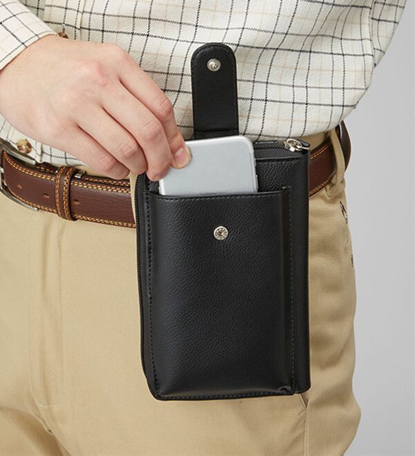 「＜アーノルド・パーマー＞スマホポーチ（メンズショルダーバッグ）」｜詳細画像