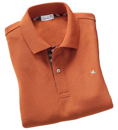 「＜アーノルド　パーマー＞ワンポイント刺しゅう鹿の子ポロシャツ（長袖・半袖）（メンズポロシャツ）」