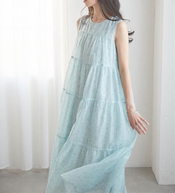 RANAN（ラナン）の「ティアードデザインワンピ（その他ワンピース）」｜詳細画像