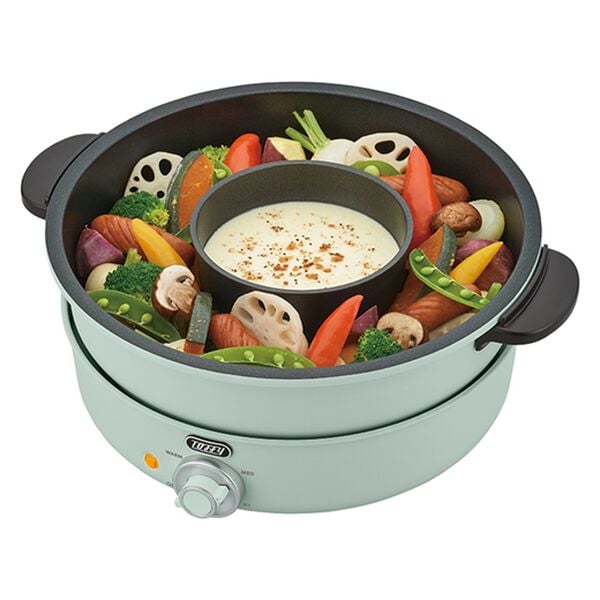 iellio（イエリオ）の「Ｔｏｆｆｙ　トフィー　電気グリル鍋（キッチン家電・調理家電）」｜詳細画像