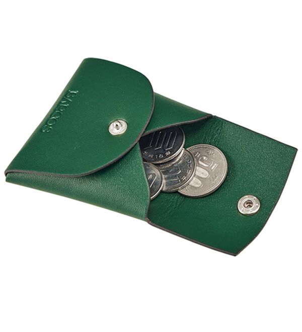 ルフラン（ルフラン）の「【３点セット】＜ＢＡＲＣＯＳ＞緑財布３点セット（財布・パスケース）」｜詳細画像