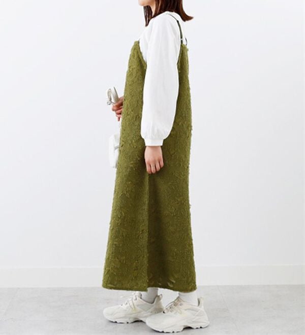 BELLUNA（ベルーナ）の「ジャカード素材ワンピースアンサンブル（その他ワンピース）」｜詳細画像