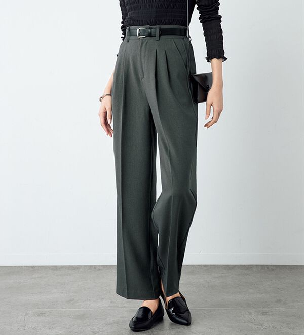 ルフラン（ルフラン）の「こ綺麗こなれたパンツ（フルレングスパンツ）」｜詳細画像