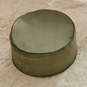 iellio（イエリオ）の「便利な極厚フロアクッション＜マルチクッション・座布団クッション・シートクッション・床座り用クッション・スツール・北欧風＞（クッション・クッションカバー）」｜カーキ