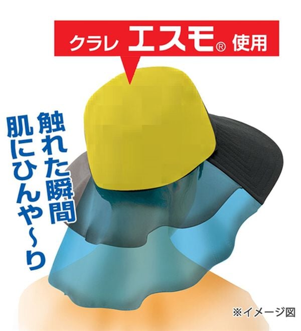 「ＮＥＷ　首筋涼感エレガント帽子（帽子）」｜詳細画像
