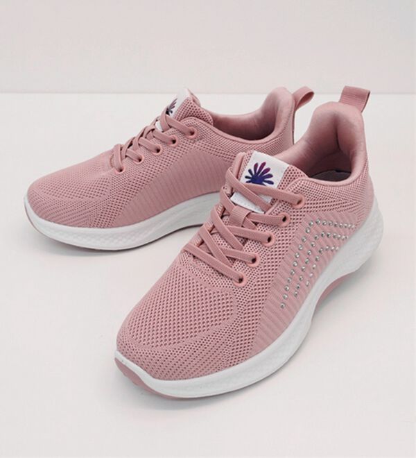 BELLUNA（ベルーナ）の「手を使わずに履けるニットスニーカー（スニーカー）」｜詳細画像