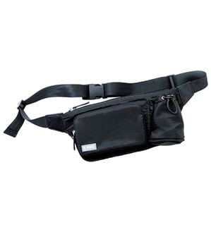 「体にフィット！軽量ウォークバッグ（ポーチ）」｜ブラック