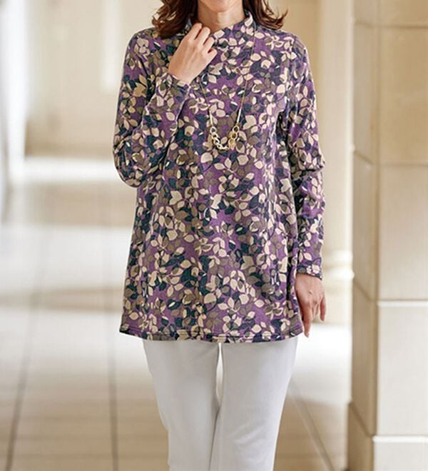 BELLUNA（ベルーナ）の「ふんわり華やぎチュニック（チュニック）」｜詳細画像