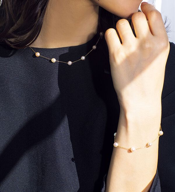 ルフラン（ルフラン）の「１８金バロックあこや真珠ジュエリー（ネックレス・ペンダント）」｜詳細画像