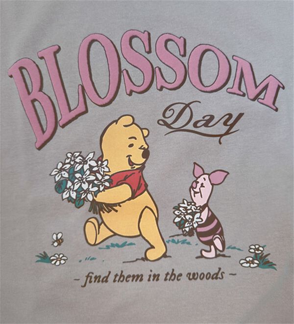 BELLUNA（ベルーナ）の「＜Disney＞【プー】発泡プリントボックスシルエットTシャツ（Tシャツ）」｜詳細画像