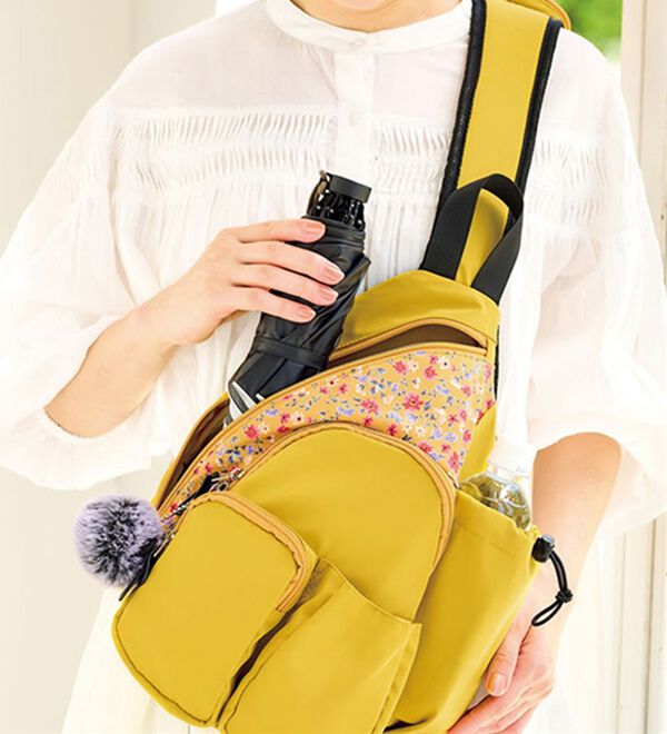 BELLUNA（ベルーナ）の「気がきく小回り優秀ボディバッグ（リュック）」｜詳細画像