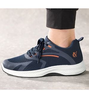 「＜コムルヴァン・オム＞お買い得カジュアルシューズ（メンズスニーカー）」｜ネイビー