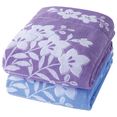 「今治産ジャカード織ボリュームタオルケット（肌掛布団・タオルケット）」