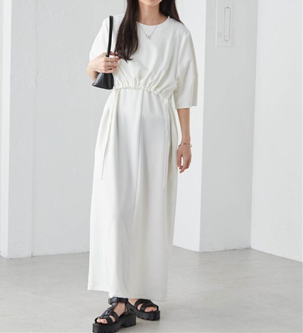 RANAN（ラナン）の「ギャザーレイヤードワンピース（その他ワンピース）」｜詳細画像