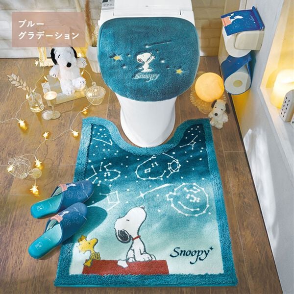 「「星空スヌーピー」トイレタリーシリーズ　スリッパ（トイレスリッパ）」｜詳細画像