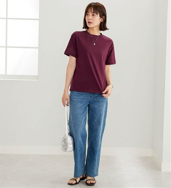 BELLUNA（ベルーナ）の「綿１００％大人顔サマ見えＴシャツ（Tシャツ）」｜詳細画像