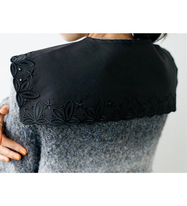 GeeRA（ジーラ）の「カットワーク刺しゅう付け衿（その他ファッション小物）」｜詳細画像