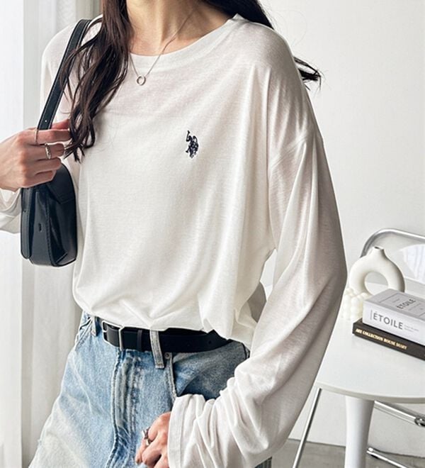 GeeRA（ジーラ）の「【Ｕ．Ｓ．ＰＯＬＯ　ＡＳＳＮ．】スラブシアーロンＴ（Tシャツ）」｜詳細画像