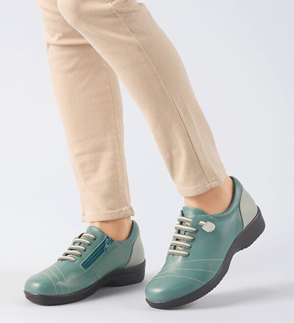 ルフラン（ルフラン）の「＜ラシーナリュクス＞４Ｅ牛革甲ゴムシューズ（スニーカー）」｜詳細画像