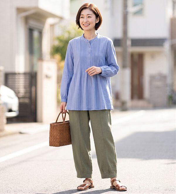 ルフラン（ルフラン）の「【３本組】絶妙ゆったりワイドパンツ（ワイドパンツ・ガウチョ）」｜詳細画像