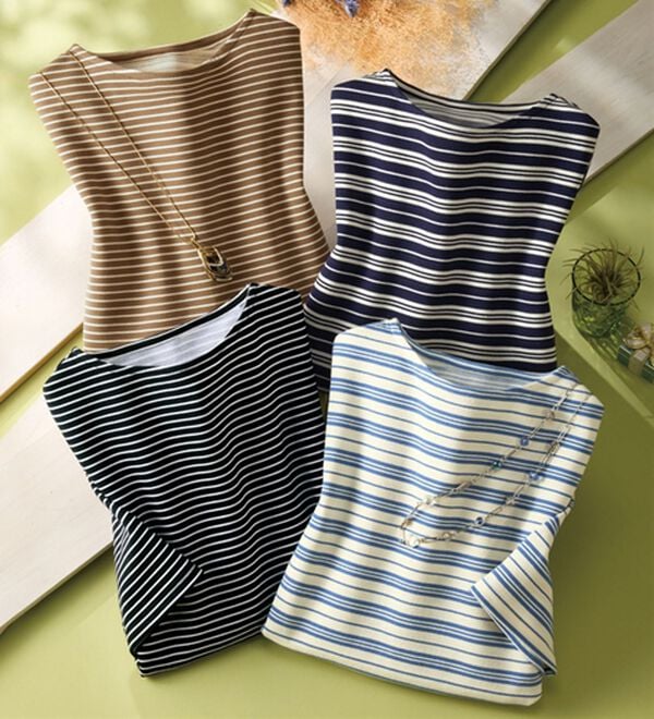 ルフラン（ルフラン）の「【４色組】毎日の主役。さざ波プルオーバー（カットソー）」｜4色組