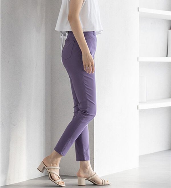 嬉しい機能付！股上深めのゆるフィットレギンスパンツ - ベルーナ【公式】