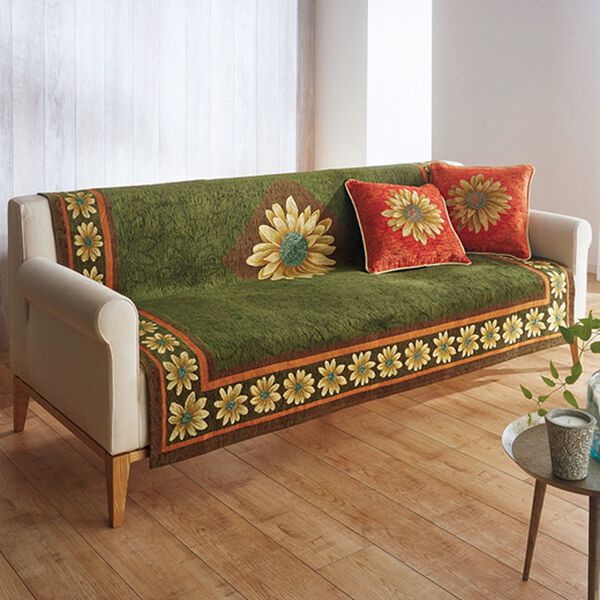 「イタリア製ジャカード織センターカバー「マルゲリータ」（ソファーカバー）」｜詳細画像