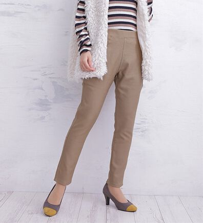 A HAPPY MARILYN（アハッピーマリリン）の「【Ｍ～８Ｌ】楽ちん暖かスキニーパンツ（スリム・スキニーパンツ）」