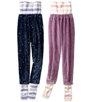 ルフラン（ルフラン）の「【２本組】冷え性さんの為のあったかルームパンツ（その他パンツ）」｜詳細画像