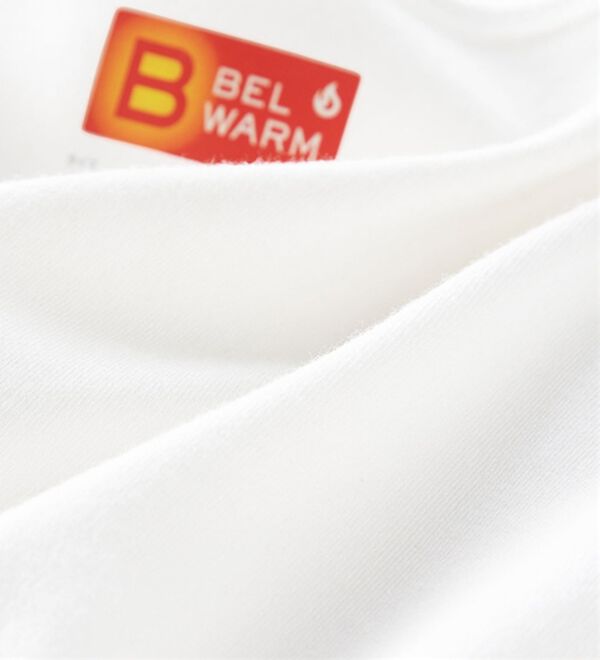 「【２枚組】＜ベルウォーム（Ｒ）＞しっかり厚地素材の＋４℃暖かインナー（メンズ肌着・インナーウェア）」｜詳細画像