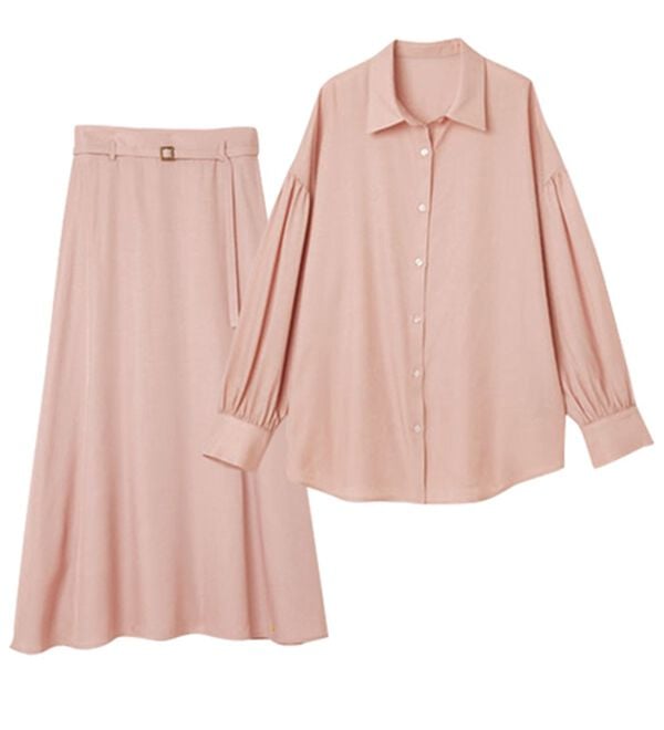 RANAN（ラナン）の「カラーシャンブレーセットアップ（セットアップ）」｜詳細画像