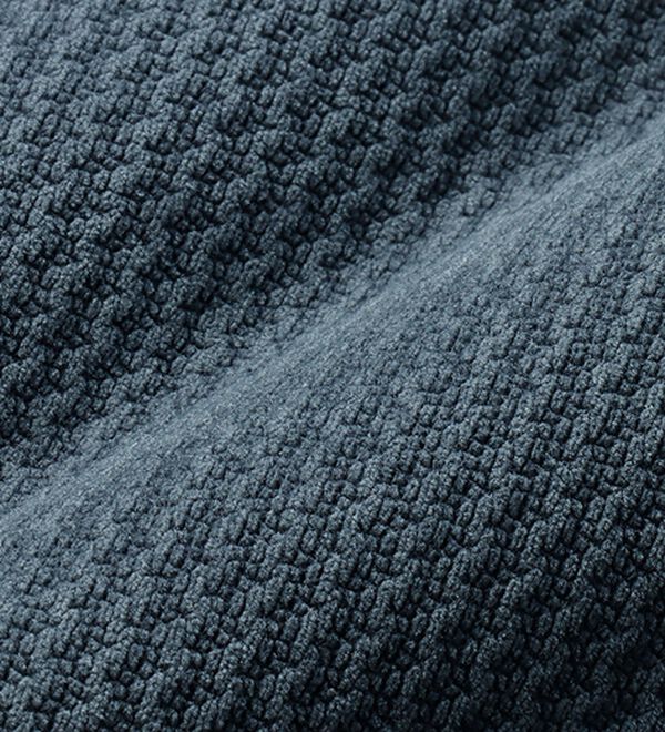 「＜コムルヴァン・オム＞柔らか素材の首元暖か衿トレーナー（メンズトレーナー）」｜詳細画像