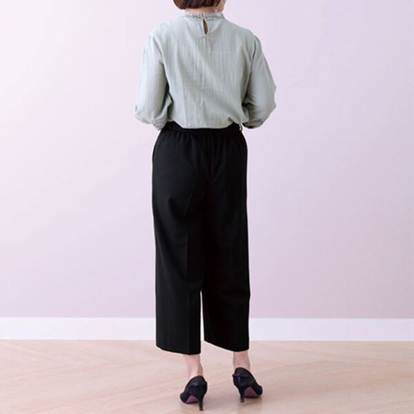 BELLUNA（ベルーナ）の「ストレッチ素材ワイドパンツ（ワイドパンツ・ガウチョ）」｜詳細画像