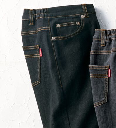 BELLUNA（ベルーナ）の「新！裏起毛スーパーストレッチ素材デニムパンツ（フルレングスパンツ）」