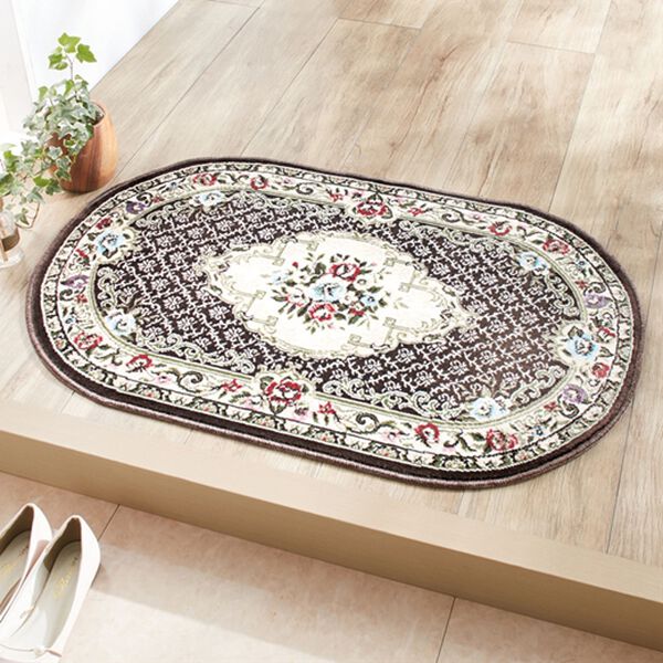 「抗菌防臭玄関マット「ローザンヌ」（玄関マット）」｜ブラウン