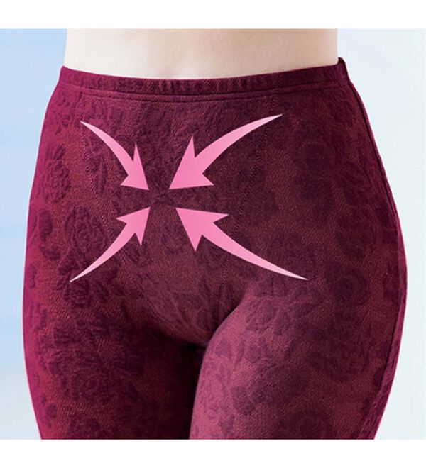 LAVIENNE（ラヴィエンヌ）の「【４色組】すっきりお出掛け女優レギンス（スパッツ・レギンス）」｜詳細画像