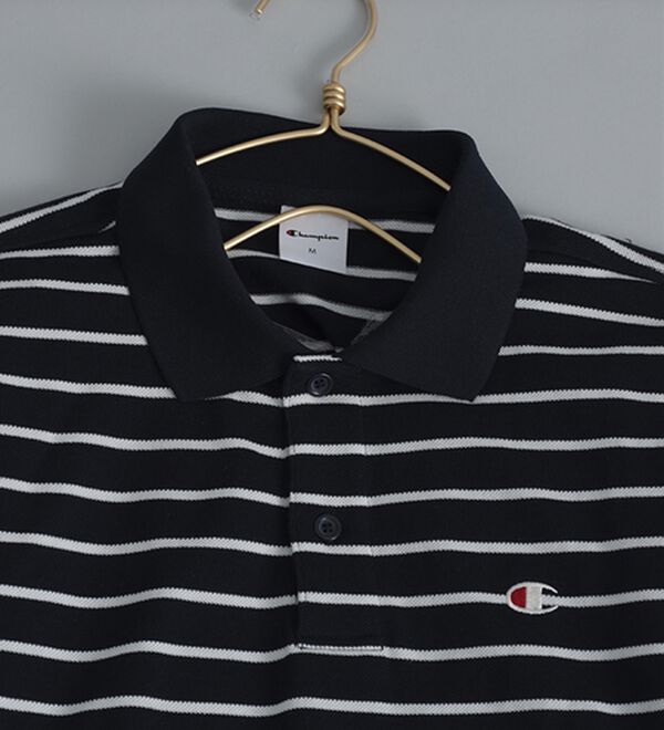 「＜チャンピオン＞鹿の子デザインポロシャツ（メンズポロシャツ）」｜詳細画像