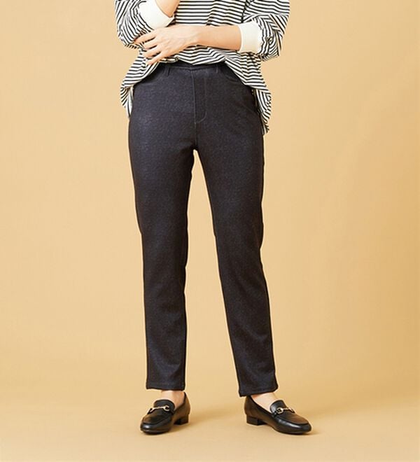 BELLUNA（ベルーナ）の「なめらかボンディング美脚ストレートパンツ（フルレングスパンツ）」｜詳細画像