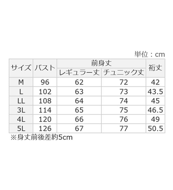 alotta（アロッタ）の「【接触冷感】＜丈が選べる＞袖口シフォンＴシャツチュニック（カットソー）」｜詳細画像