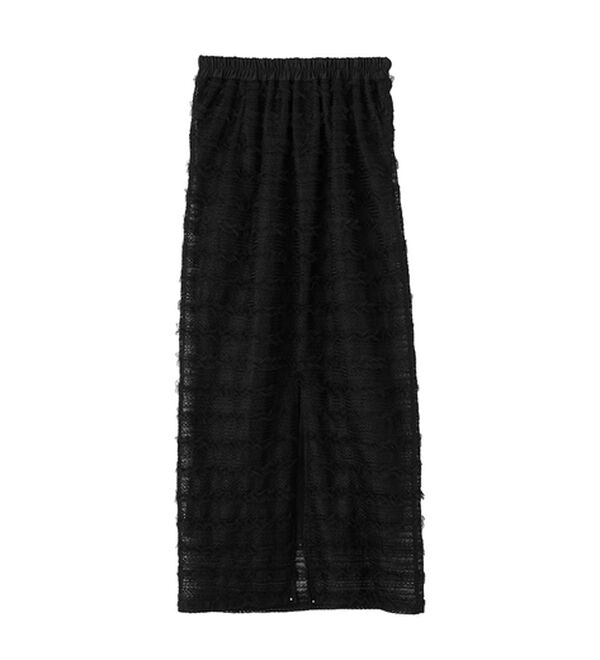 RANAN（ラナン）の「フリルレースナローロングスカート（ロングスカート）」｜詳細画像